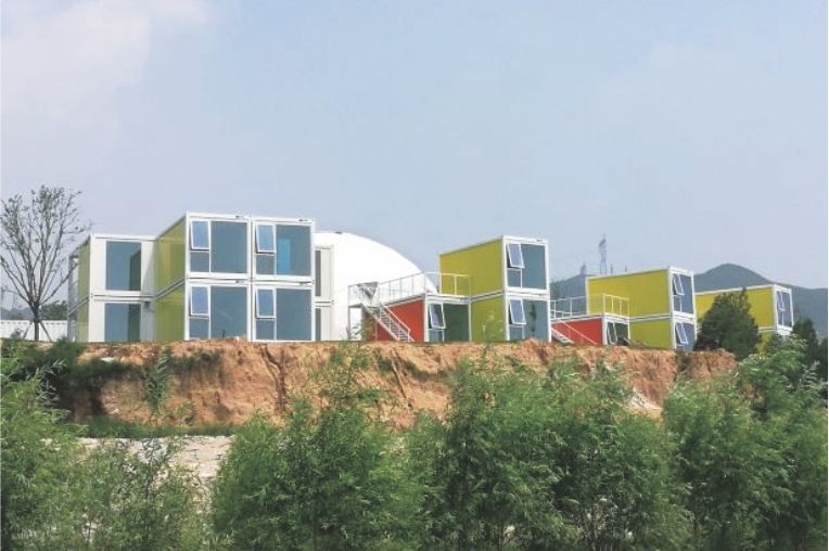 模塊化箱式房組合建筑-風景區(qū)別墅